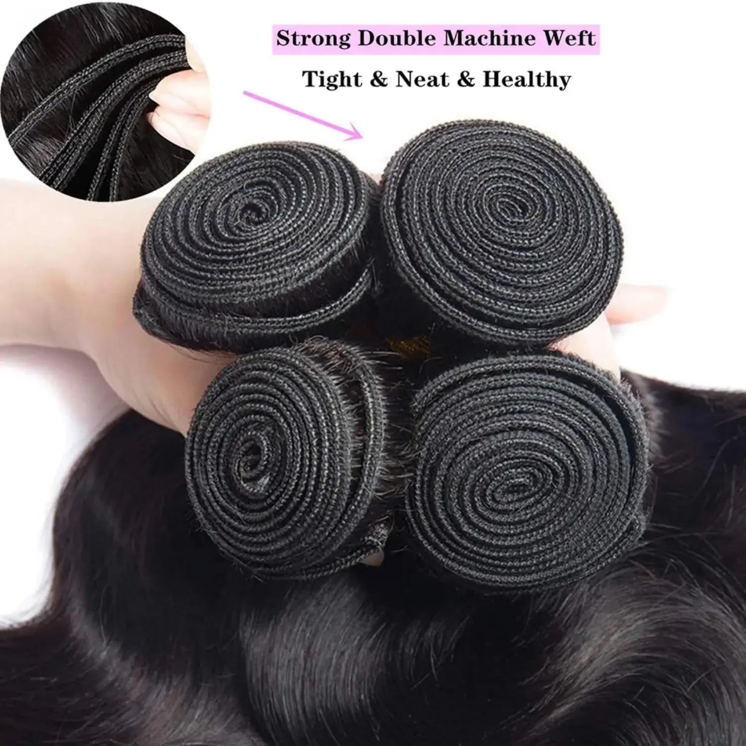 Natural Color Body Wave Hair