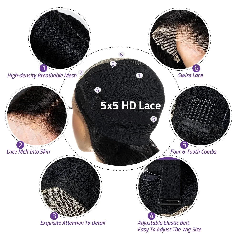 Transparent Lace Frontal Wig