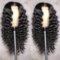 Pre Plucked Natural Black Frontal Wig