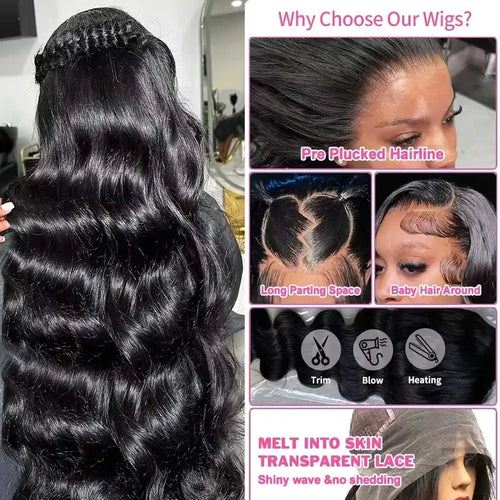 Body Wave Human Hair Wigs