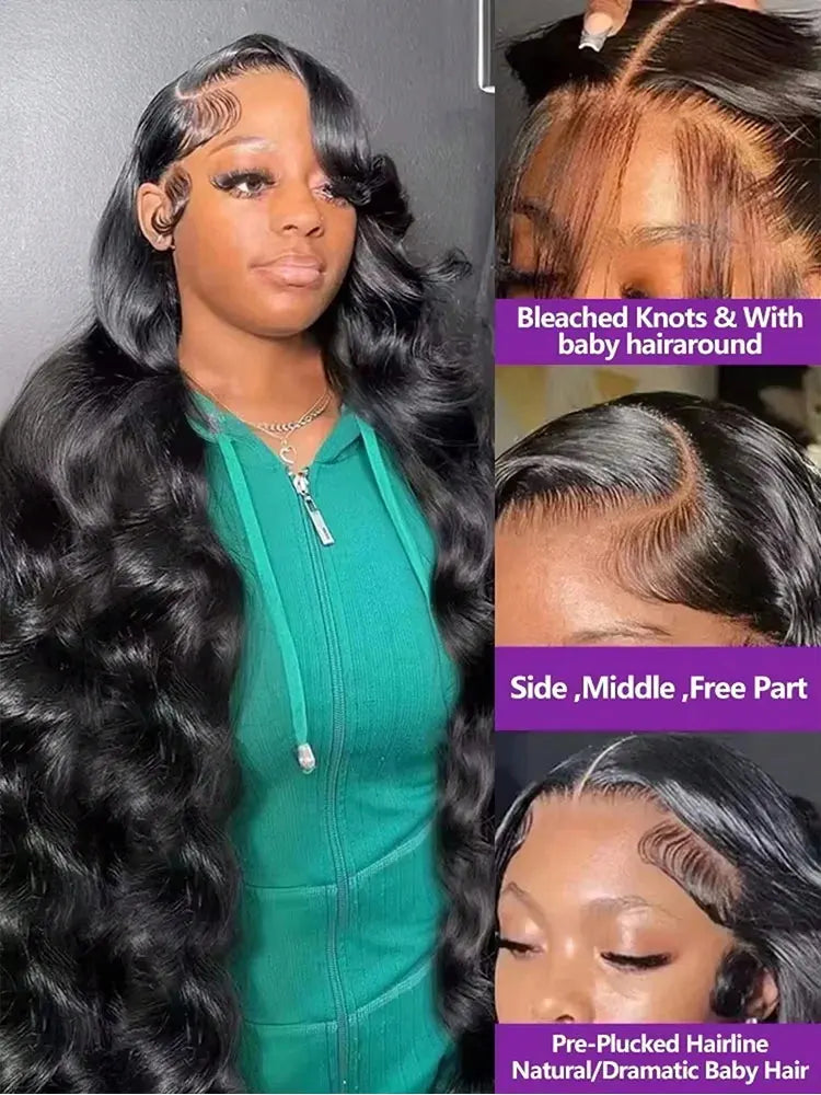 Human Hair Glueless Wet