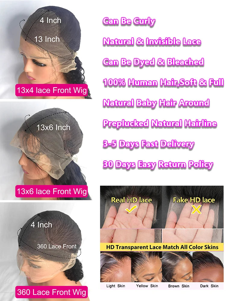 Human Hair Lace Frontal Wig