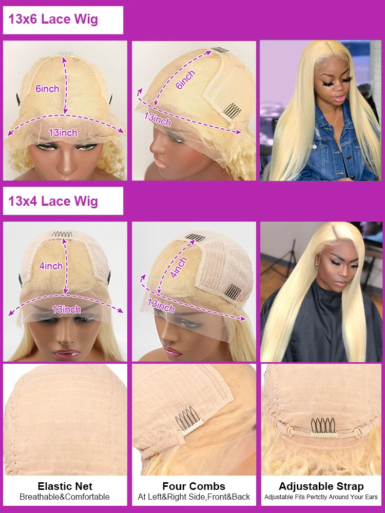 Bone Straight Lace Frontal Wig