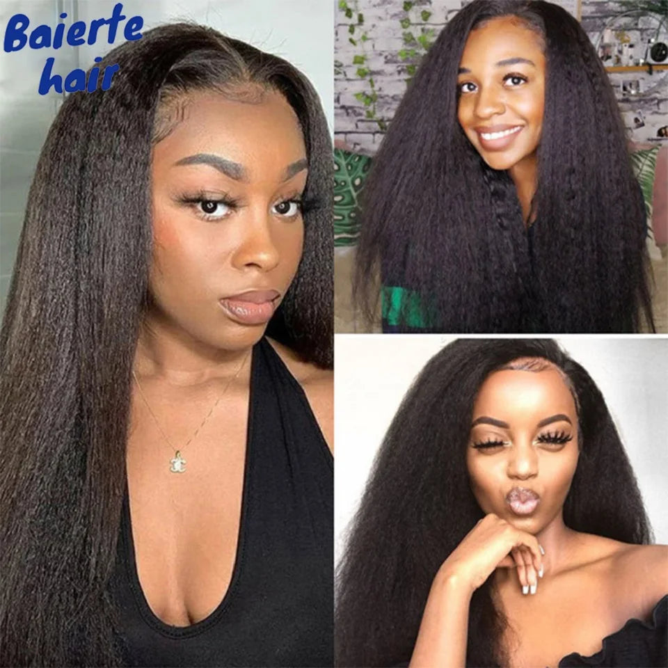 Kinky Straight Human Hair Bundles