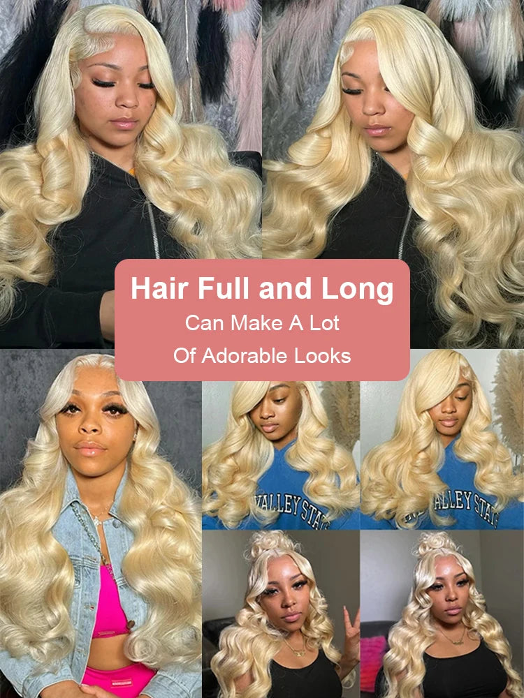 Honey Blonde Body wig