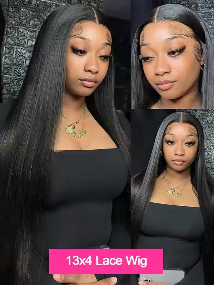 Straight Human Hair Wigs