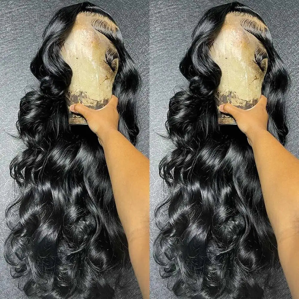 Glueless Pre Plucked Black Wig