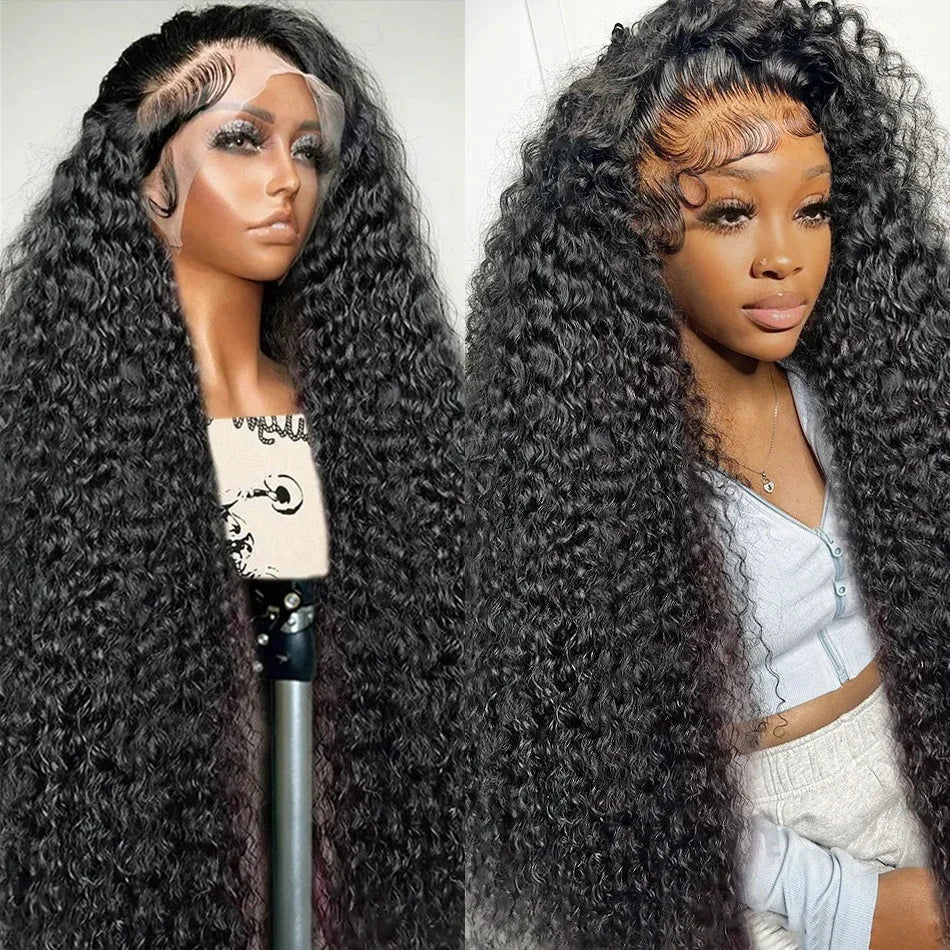 Curly Lace Frontal Human Hair