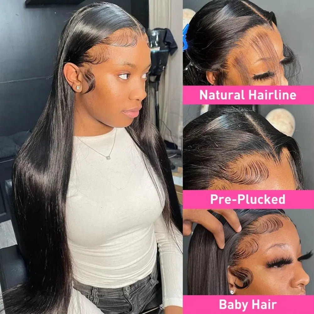 Straight Lace Frontal Wigs