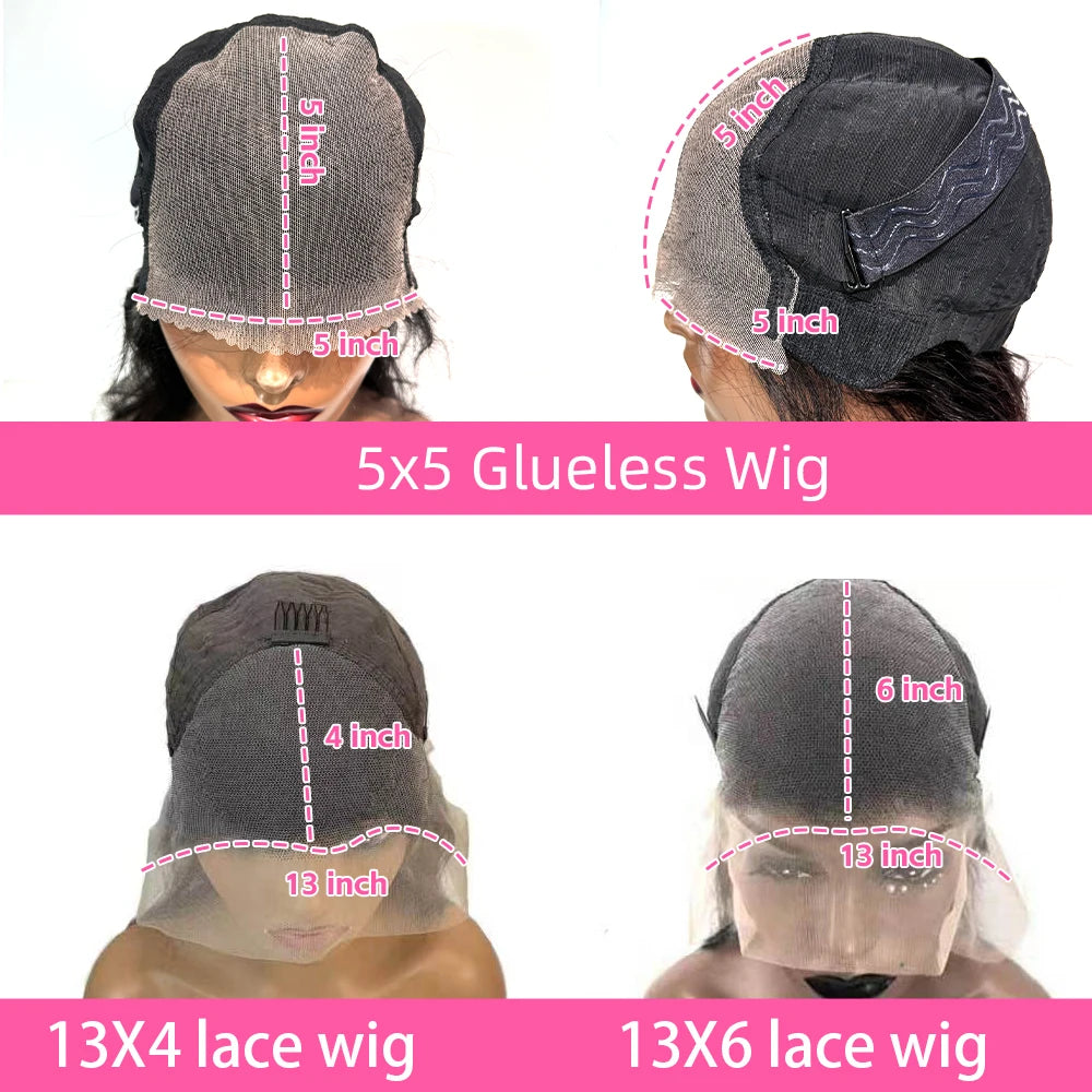 Gluless Closure Wigs