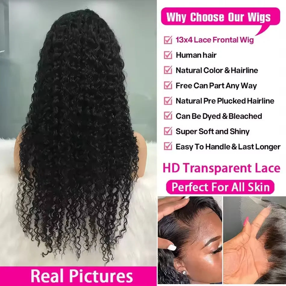 46inch Burmese Curly Wigs