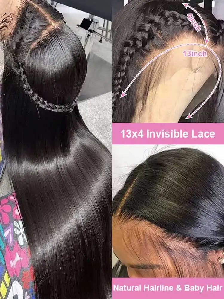Straight Human Hair Wigs