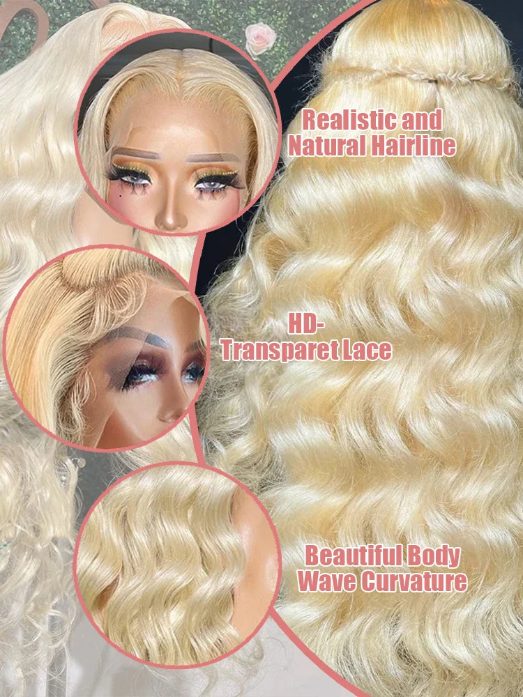 Honey Blonde Body wig