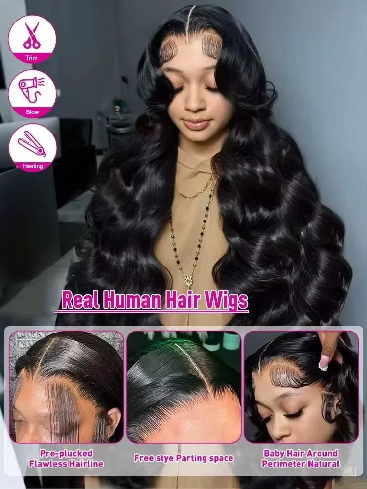 Body Wave Human Hair Wigs