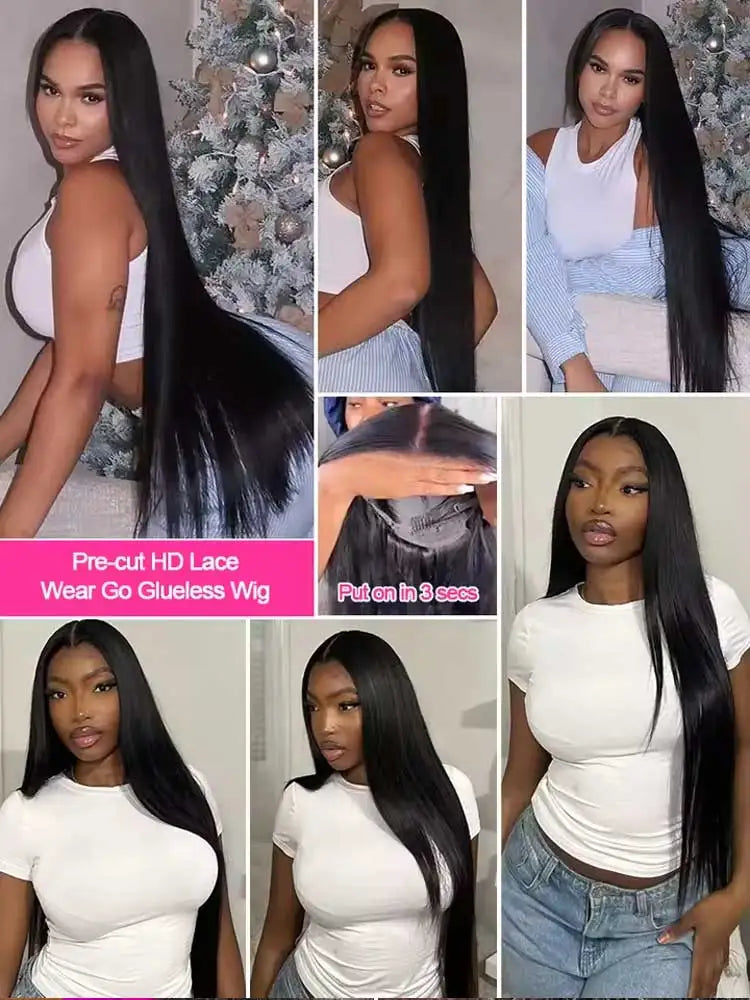 Straight Human Hair Wigs
