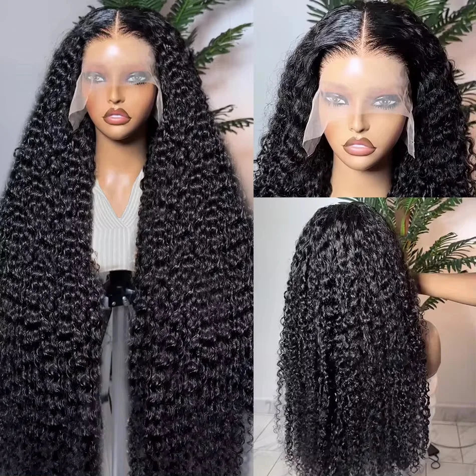 Curly Lace Frontal Human Hair