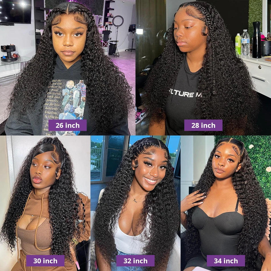 Curly Lace Frontal Human Hair