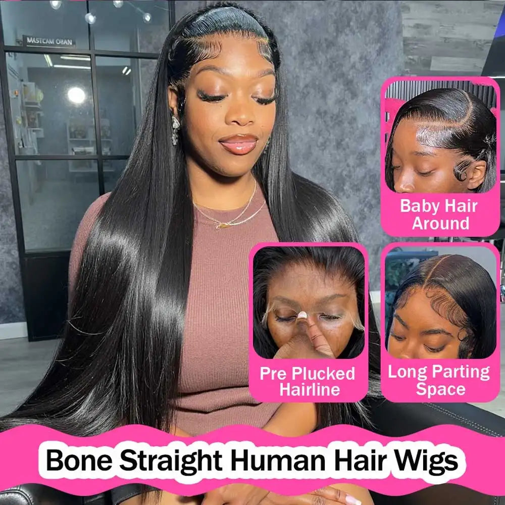 Straight Lace Front Wigs