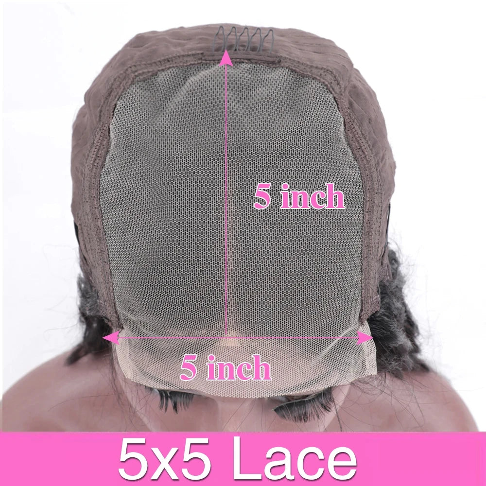 Remy Curl  Frontal Wig