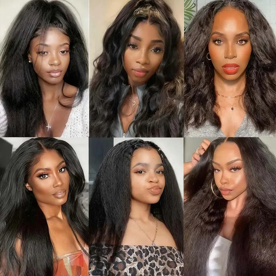 Kinky Straight Human Hair Bundles