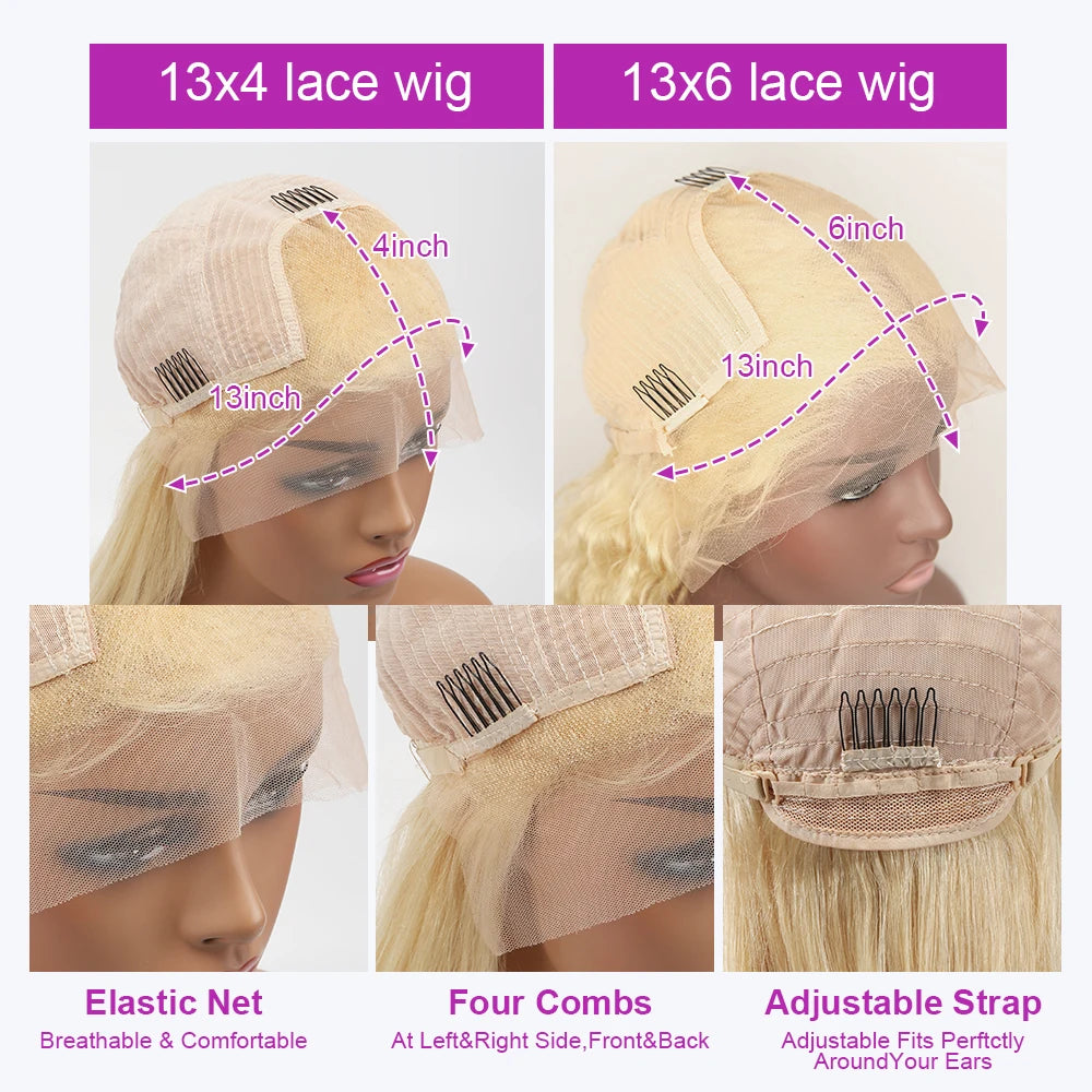 613 Loose Deep Wave Frontal Wig