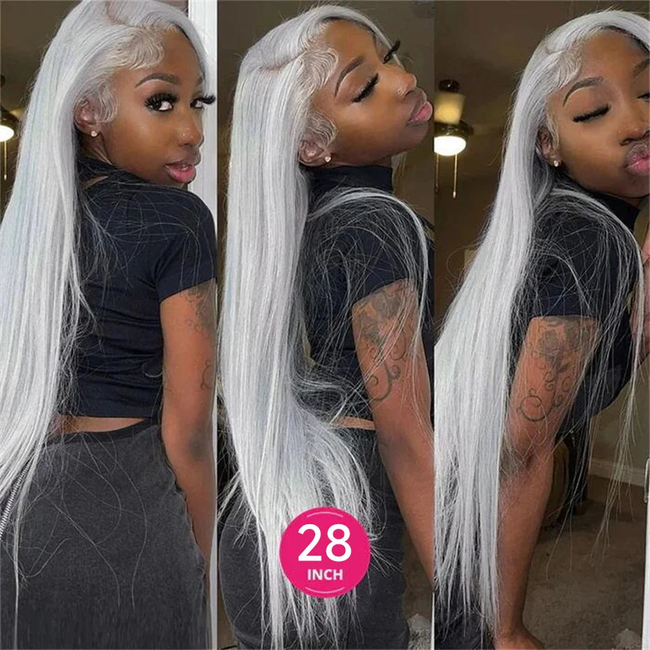 Straight Lace Front Human Hair Wigs