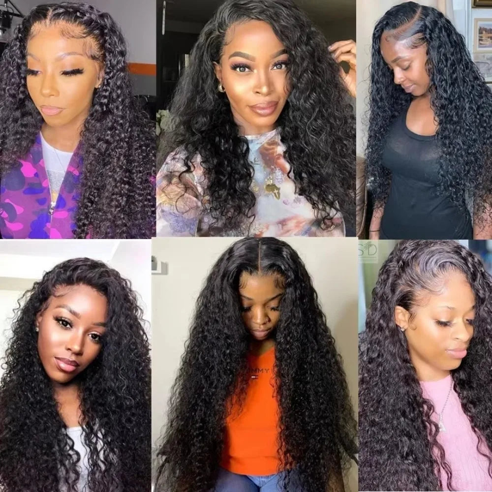 Remy Curl  Frontal Wig