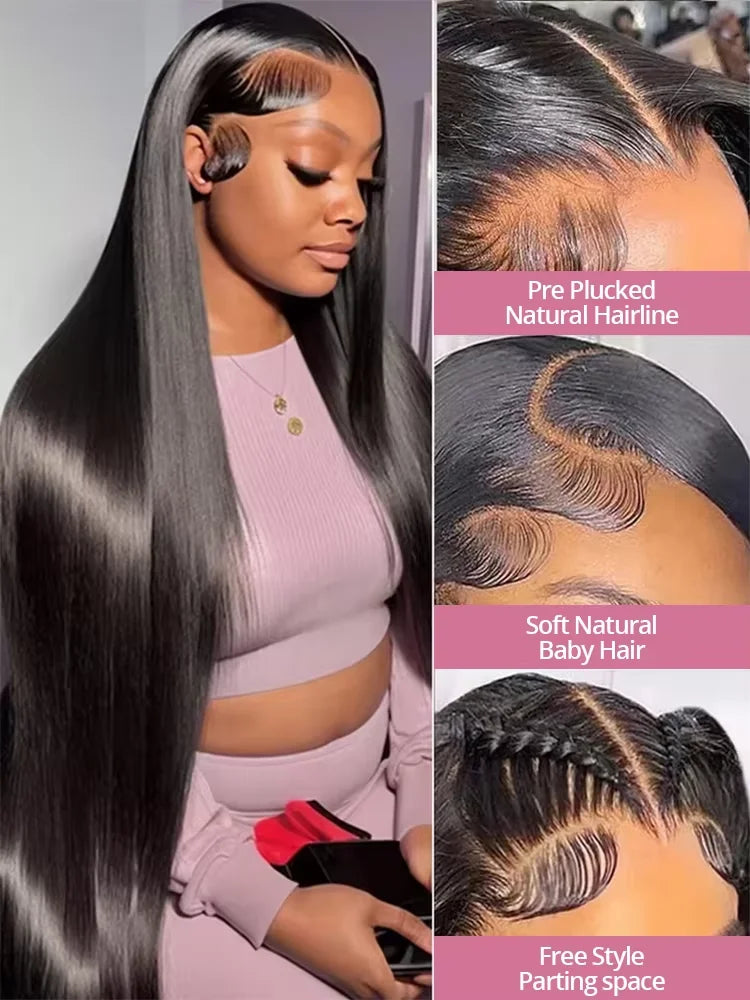 Women Glueless Closure Wig
