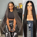 42 44 Inch Lace Front Human Hair Wigs