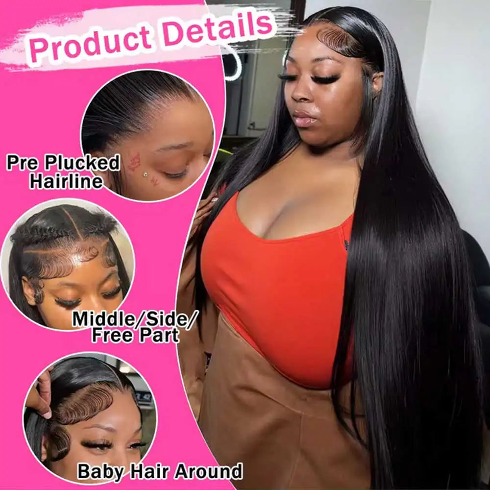 Straight Lace Front Wigs