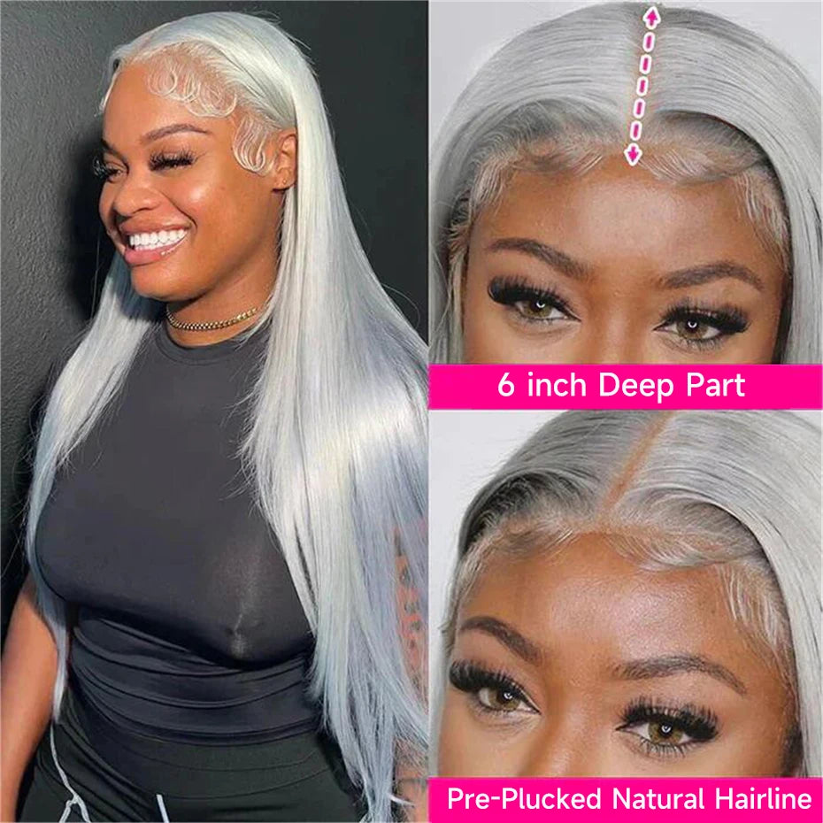Straight Lace Front Human Hair Wigs