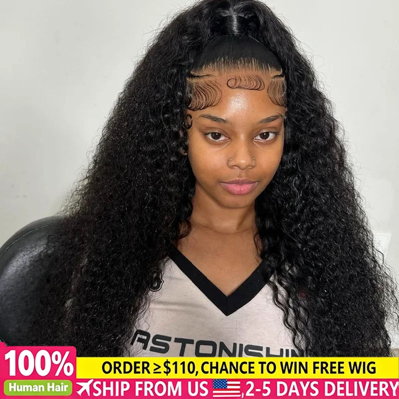 46inch Burmese Curly Wigs
