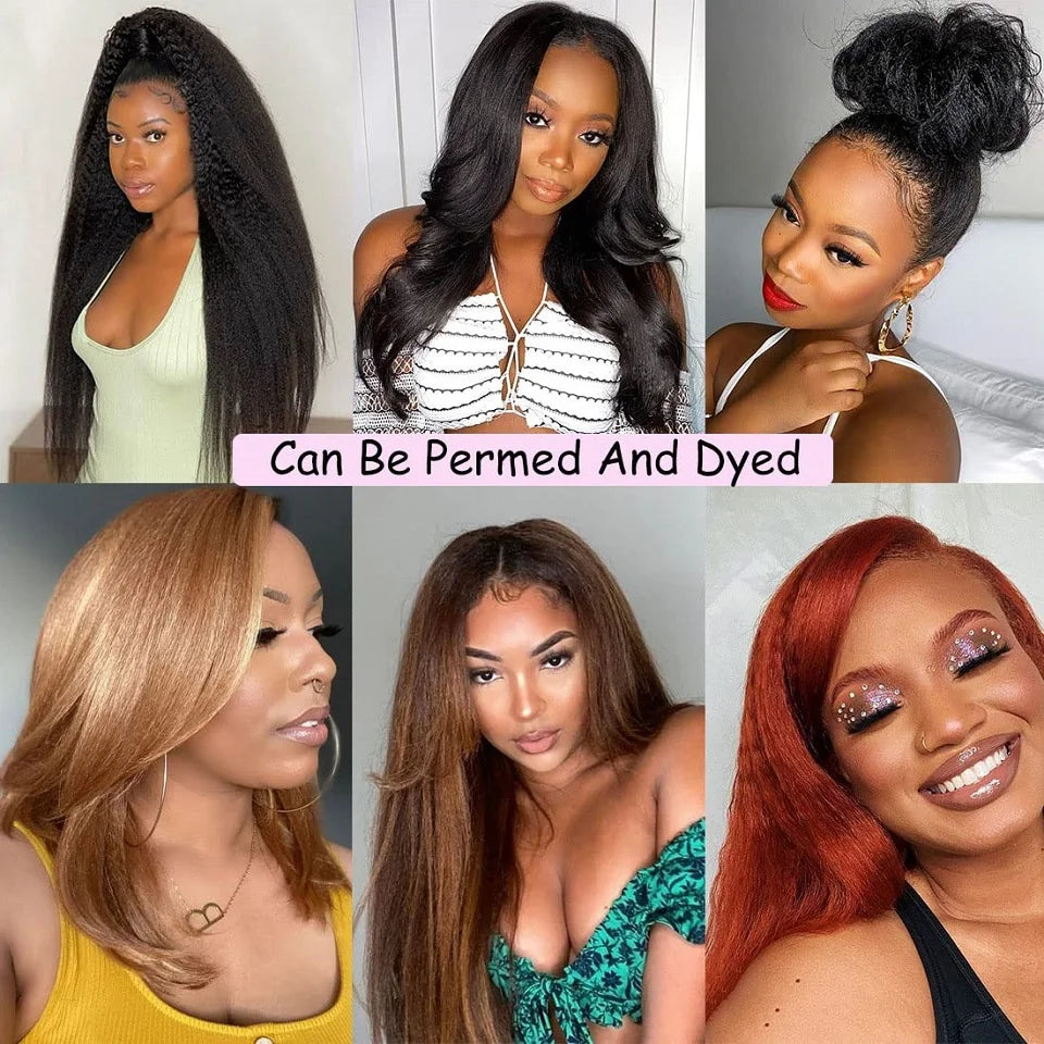 Kinky Straight Human Hair