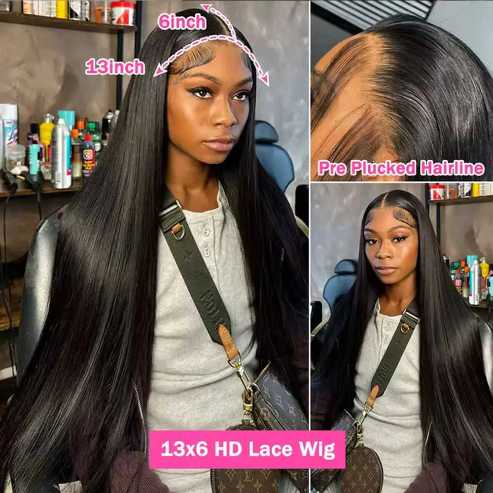 Straight Lace Front Wigs